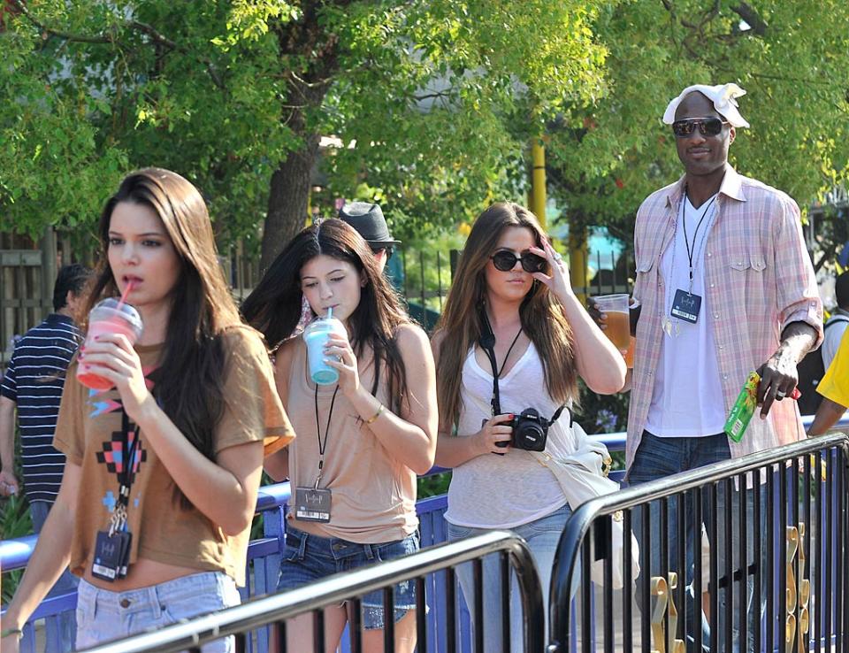 Kardashian Odom Universal Studios