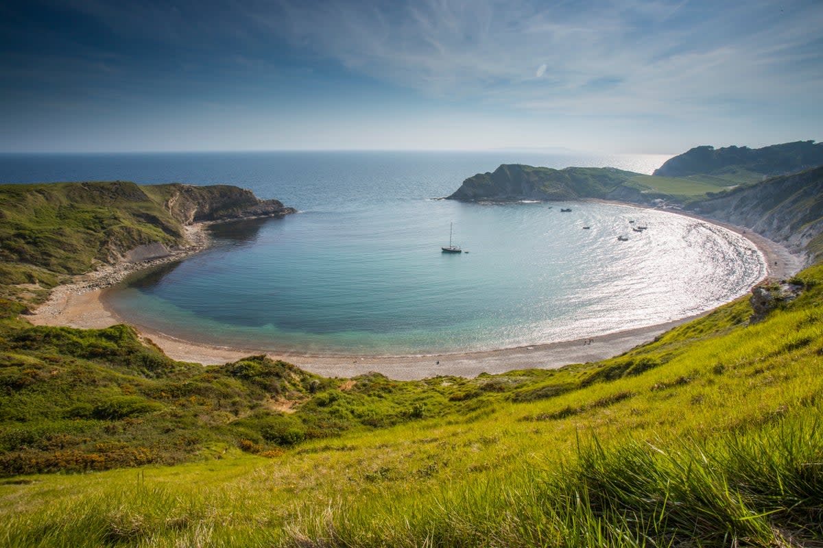 Lulworth Cove on the Jurassic coast (Matthew Pinner/SWNS)