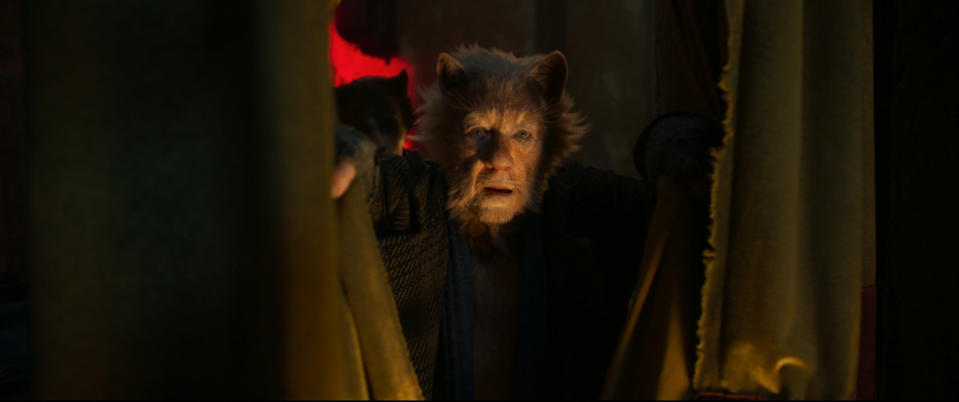 Sir Ian McKellen in Cats (Credit: Universal)