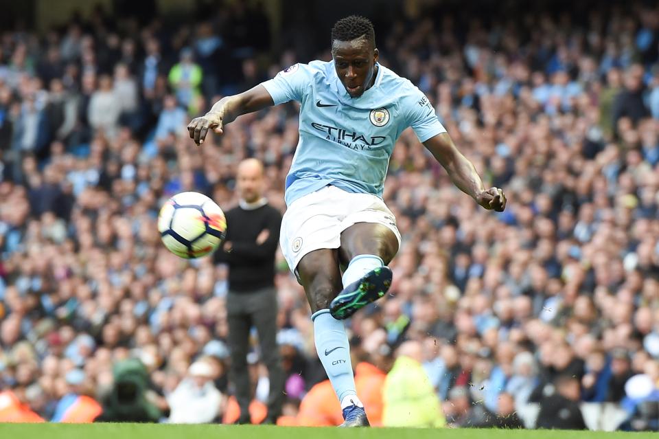 Benjamin Mendy, profession centreur (photo AFP).