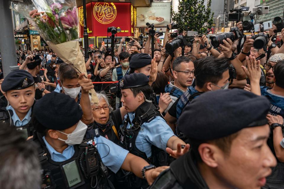 Hong Kong Hosts Pro-Beijing Public Event At Victoria Park (Anthony Kwan / Getty Images)