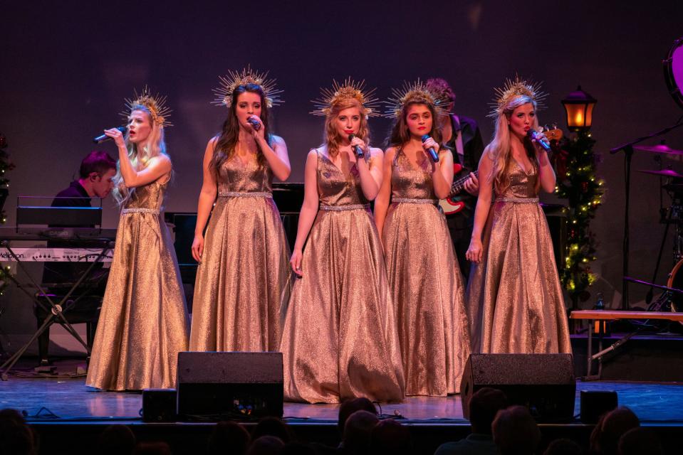 The Celtic Angels combine traditional and contemporary Irish songs with holiday favorites in their touring performance at the Van Wezel Performing Arts Hall.