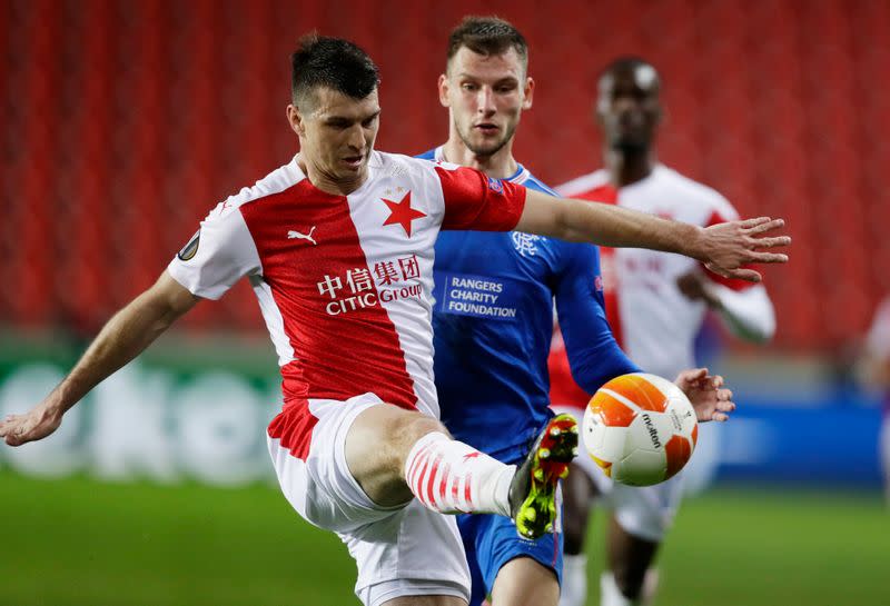 FILE PHOTO: Europa League - Round of 16 First Leg - Slavia Prague v Rangers