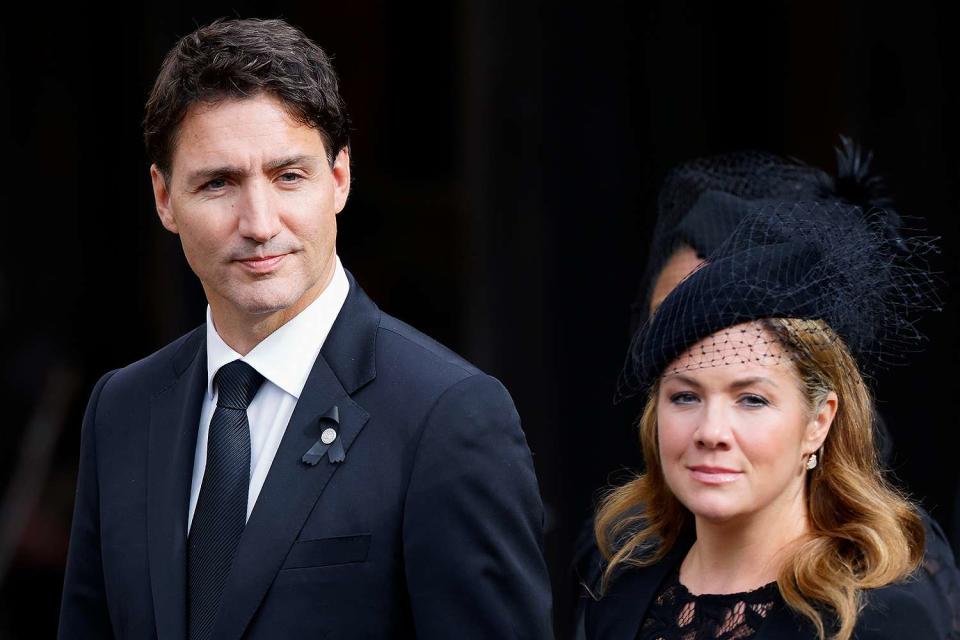 <p>Max Mumby/Indigo/Getty</p> Justin Trudeau and wife Sophie Gregoire