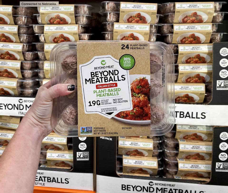 Beyond Meat's meatballs enter Costco.