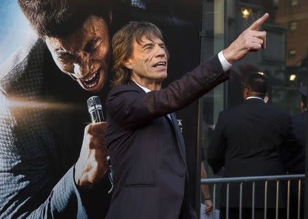 Musician Mick Jagger attends the premiere of 'Get on Up' in New York July 21, 2014. REUTERS/Eric Thayer/Files