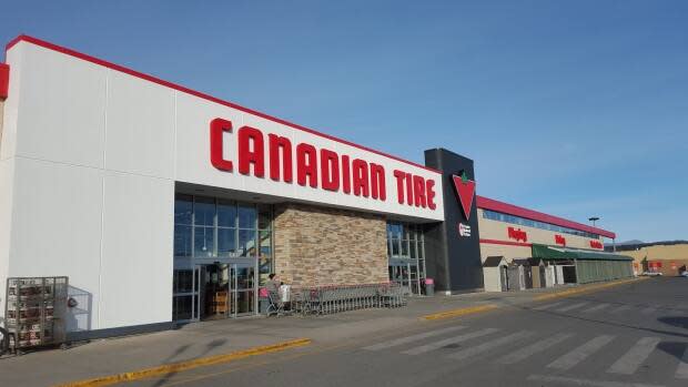 Yukon health officials have issued COVID-19 exposure notices for the Canadian Tire in Whitehorse on Sept. 6 and 7, and an Air North flight between Vancouver and Whitehorse on Sept. 12. (CBC - image credit)