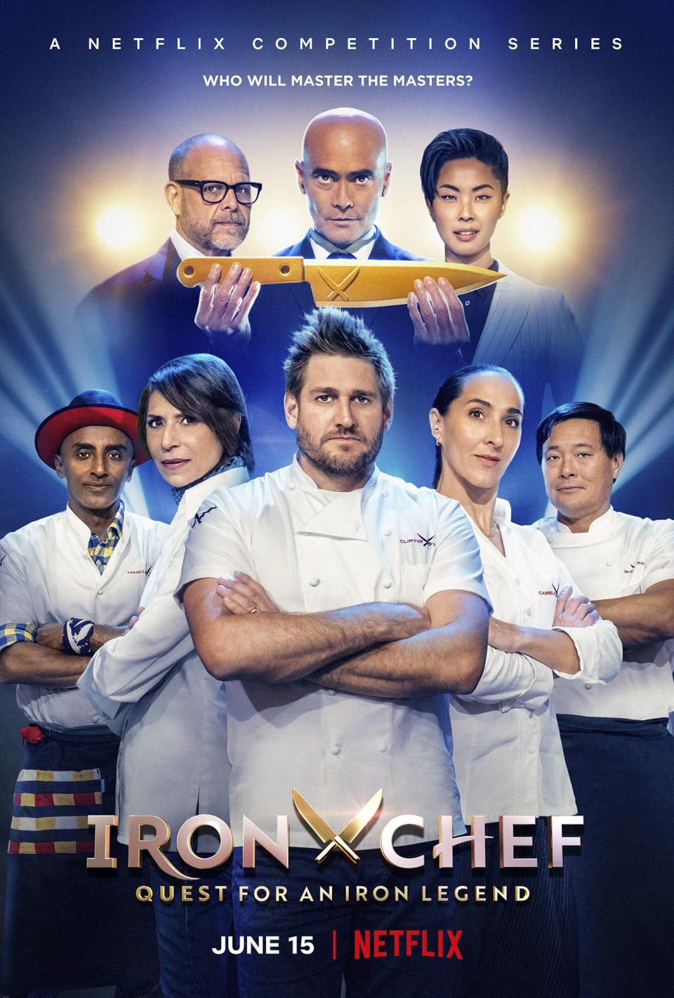 Promotional art for 'Iron Chef: Quest for an Iron Legend'
