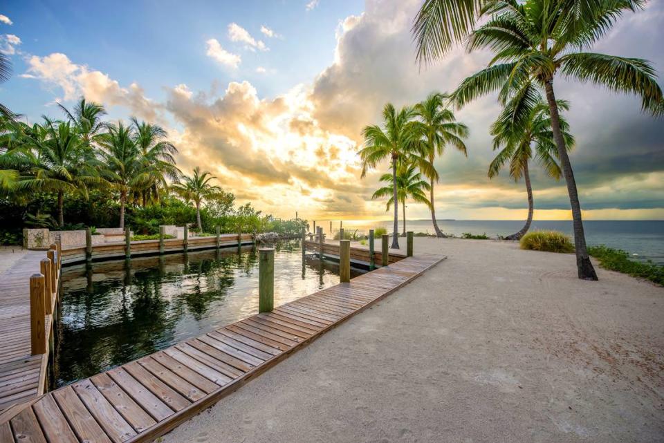 Outdoor event space at Mile Marker 88 in Islamorada.