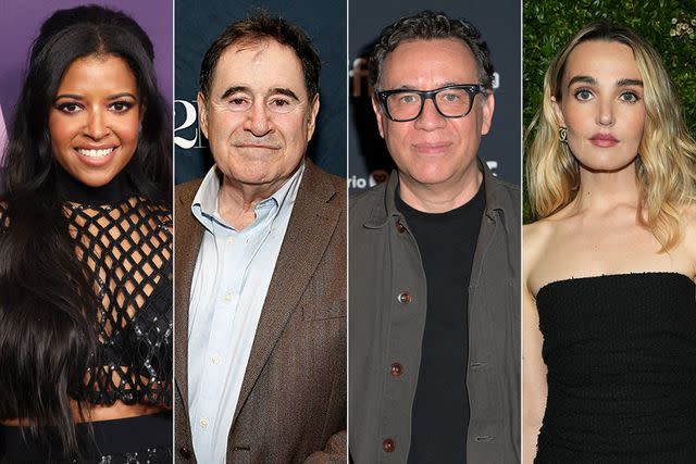 <p>getty (4)</p> Renée Elise Goldsberry, Richard Kind, Fred Armisen and Chloe Fineman