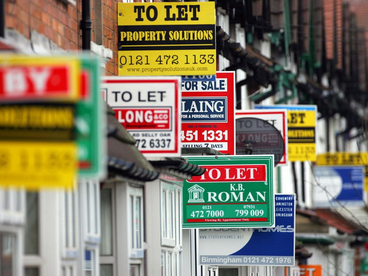 The proposals could cut new approvals for buy-to-let mortgages by up to a fifth: Getty