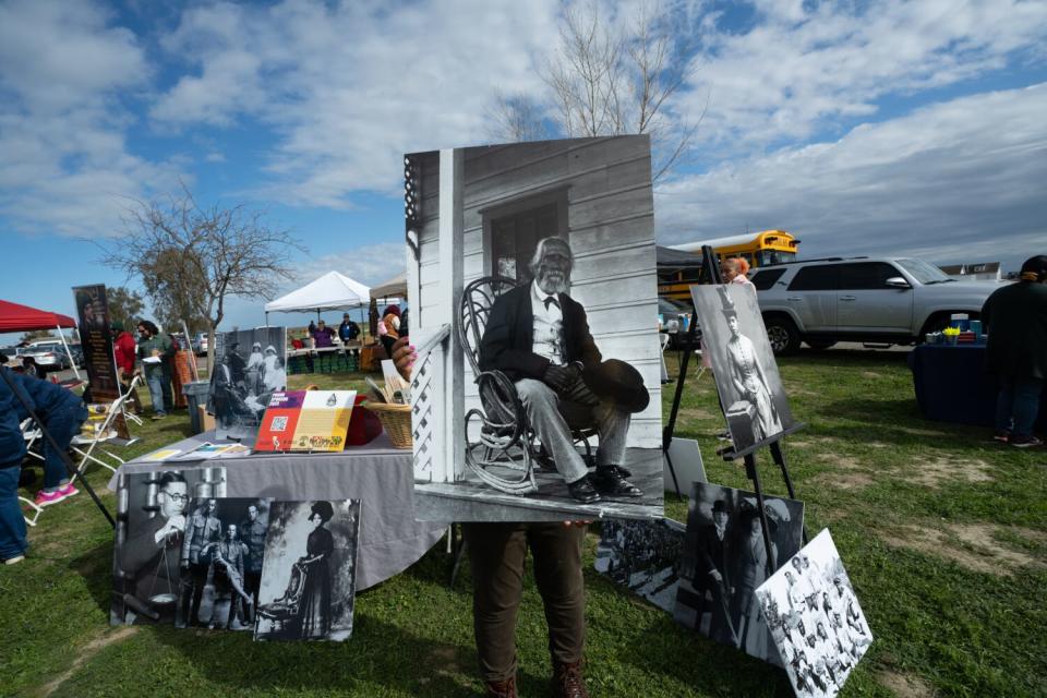 Photo of Jedediah Bell, who was the Central Valley's first Black resident.