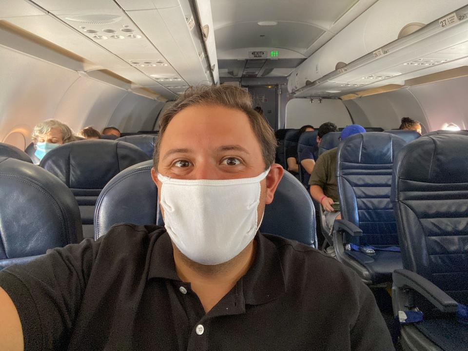 Flying on Spirit Airlines during pandemic