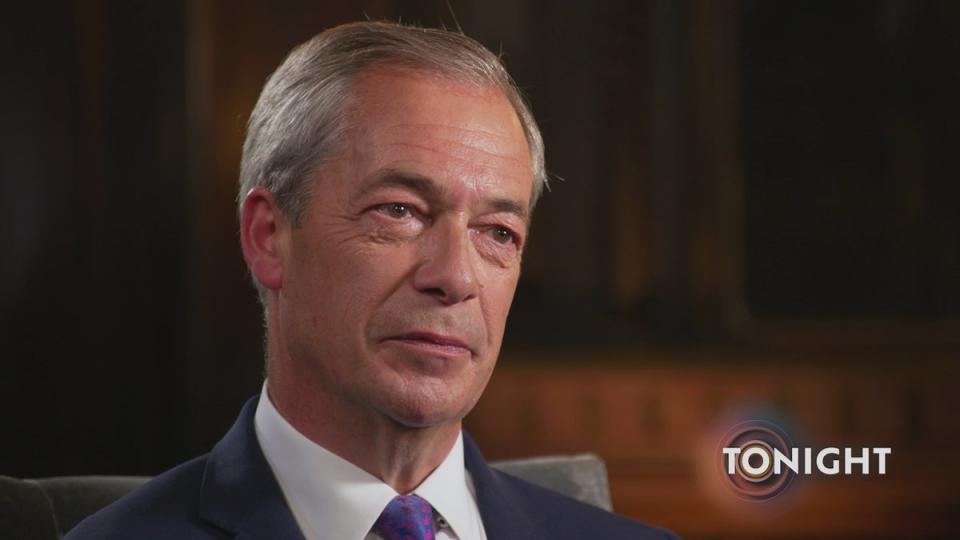 Nigel Farage’s Reform UK party has been accused of helping ‘to poison the entire political debate’ (ITV Tonight)