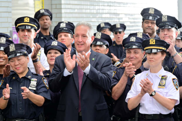 <p> James Nuciforo as Detective Jim Nuciforo and Stephanie Kurtzuba as Captain McNichols</p><p>Photo: John Paul Filo/CBS</p>