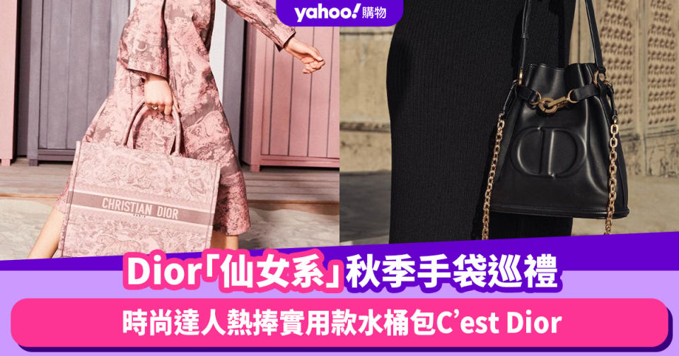 Dior手袋2023｜秋季系列手袋巡禮！Jisoo加持Vanity Case、時尚達人熱捧實用款水桶包C’est Dior