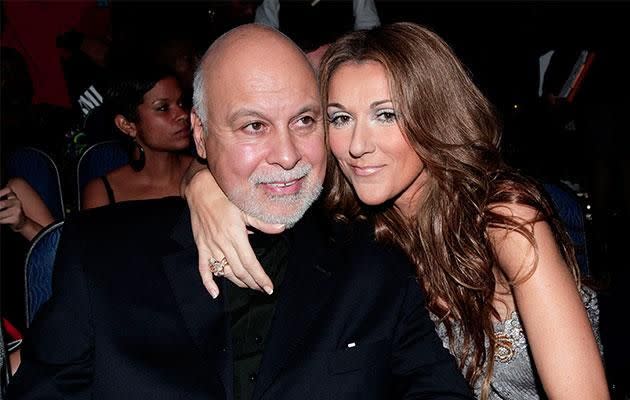 Celine Dion confesses to only ever kissing one man, her husband René Angélil Photo: Getty Images