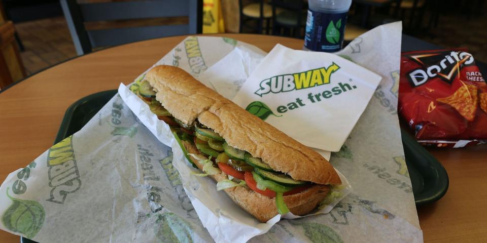 subway sandwich