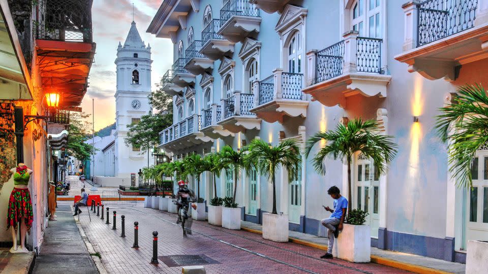 Panama City's historic old quarter is listed as a UNESCO World Heritage site. - Bogdan Lazar/Alamy Stock Photo