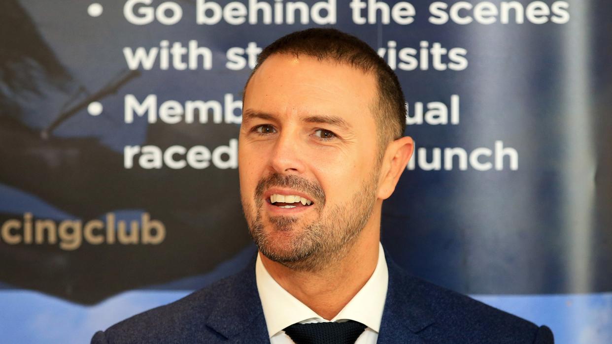 Paddy McGuinness says Prince Harry gave him a kiss. (PA)