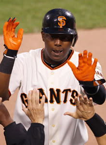 Edgar Renteria and the Giants made AT&T Park the Rangers' haunted house in Games 1 and 2 of the World Series