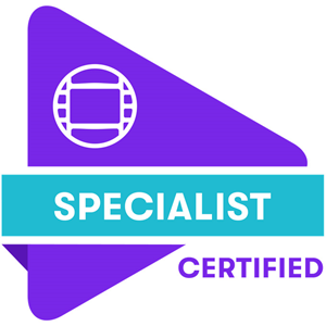 The new Avid Media Composer Certified Specialist Badge