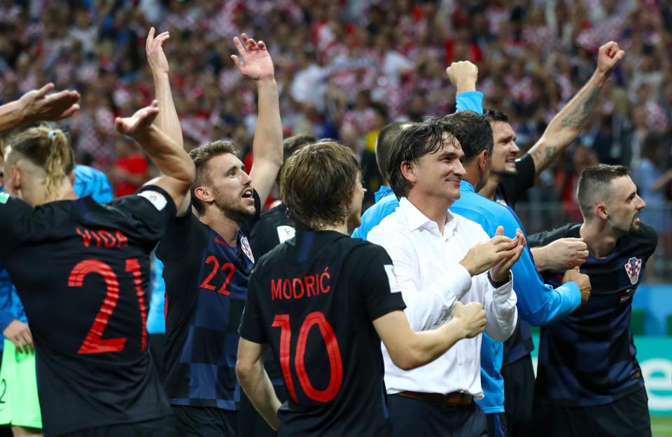 England fell to Croatia in 2018 (PA Archive)