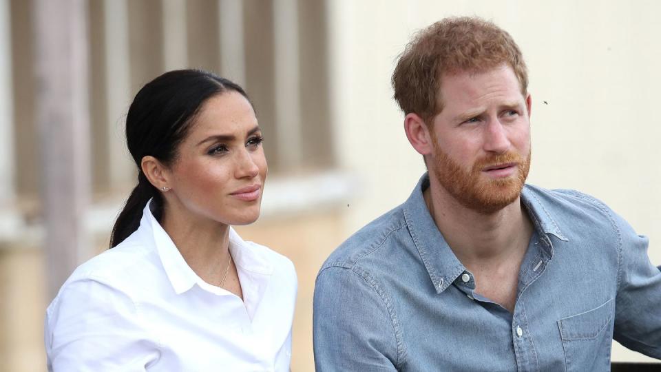 Prinz Harry und seine Frau Meghan, hier 2018 in Australien, haben ein neues Corona-Hilfsprojekt in Indien angekündigt.