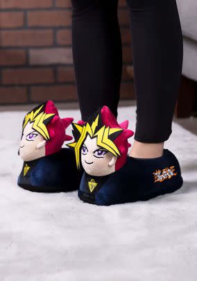 Yu-Gi-Oh Fuzzy Slippers