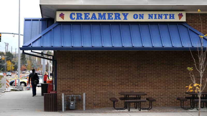 The BYU Creamery on Ninth in Provo is shown in December 2023. Opened in 1949, the campus landmark will be replaced by a new building next year.