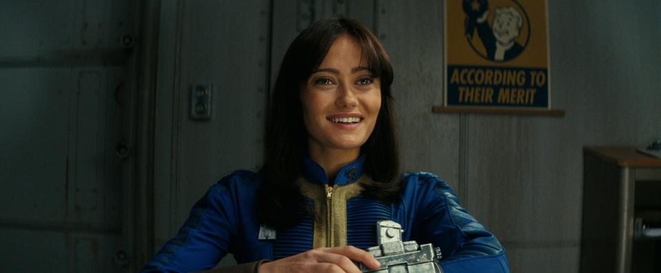 Vault dweller Lucy (Ella Purnell) proves to be tougher than she seems in "Fallout."