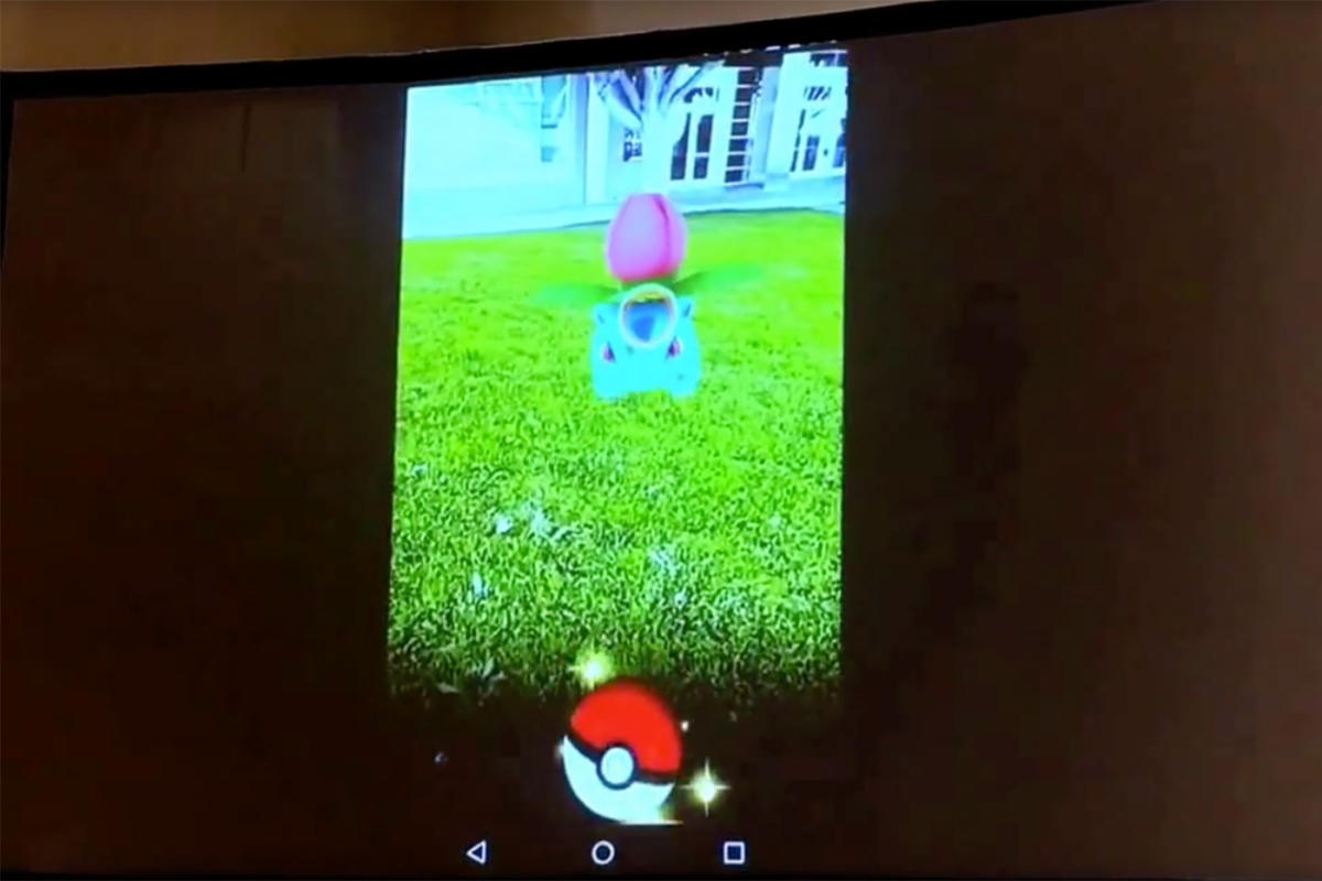 Here's your first (unofficial) look at 'Pokémon' on smartphones