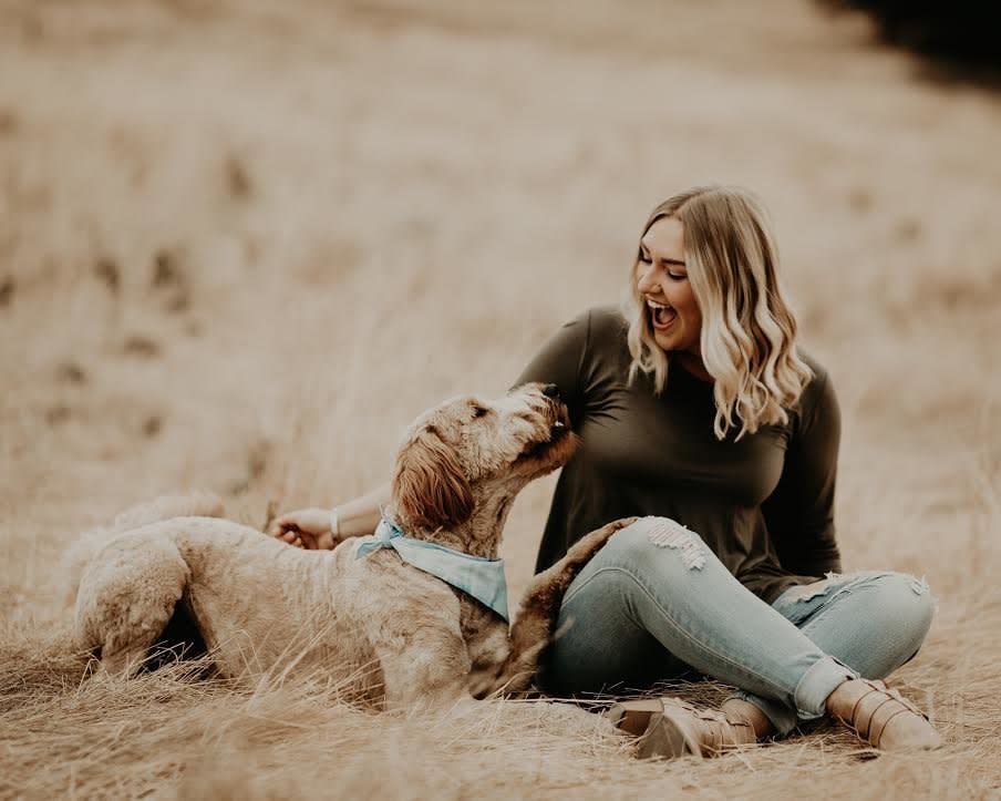 "My service dog, Tasmania, has brought so much light into my life, changing everything for me. He has taken the dark days and filled them with color, and the bright ones, he&rsquo;s brought love and laughter. Before he became my partner in crime, I struggled daily to be able to complete simple, everyday tasks that any 20-something-year-old should be able to do without a bump in the road. I couldn&rsquo;t go out without constantly worrying about the 'what if' of life that would creep up on me and consume my day in the blink of an eye. <br />Tasmania has given me my freedom back and has allowed me to live again, like a 21-year-old should do. He&rsquo;s taken away the fear that comes with leaving the secure bubble of my bed and has shown me that I can take on the world as long as he is by my side. With Tasmania, I am safe, I am strong and I can achieve anything."&nbsp;&mdash; <i>Savannah Descovich, Tasmania's mom (<a href="https://www.instagram.com/disgracedalpaca/" target="_blank" rel="noopener noreferrer">Follow Tasmania on Instagram</a>)&nbsp;</i>