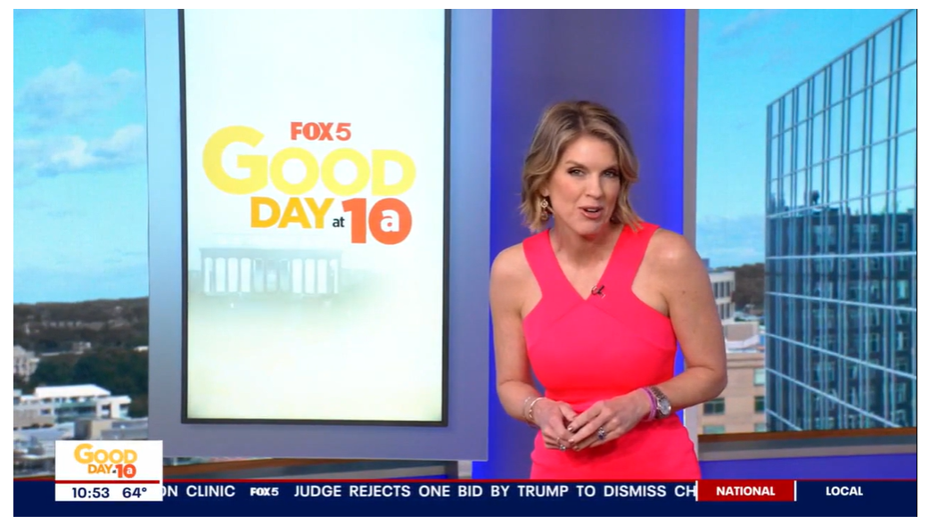  Holly Morris, co-host on Good Day DC. 