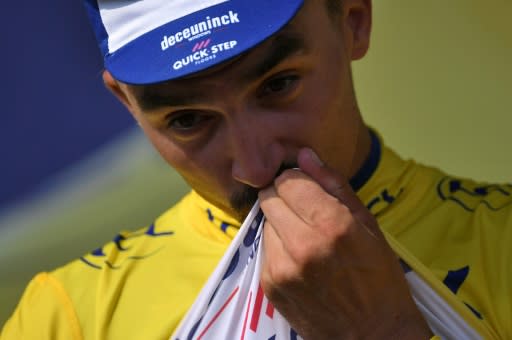 Frenchman Julian Alaphilippe will ride in the overall leader'syellow jersey on the Bastille Day national holiday