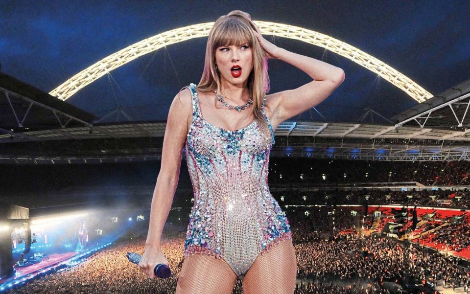 Taylor Swift is performing at Wembley Stadium (ES Composite)