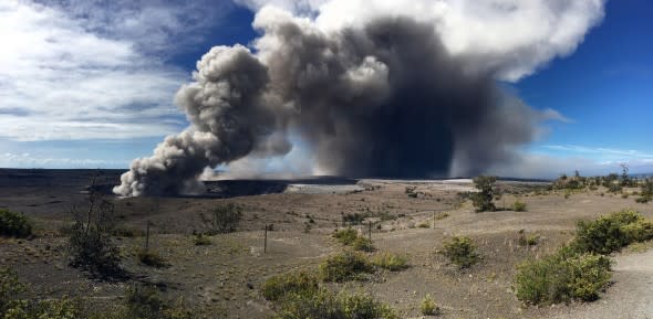 An explosive eruption has occurred at Kilauea's Summit early on Thursday morning, local time, following days of warnings from officials.