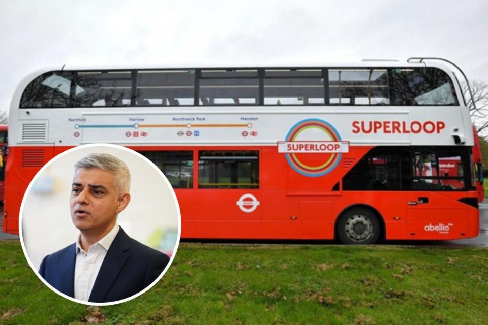 Sadiq Khan announces ‘Superloop’ bus route for Bexleyheath, Bromley and Croydon <i>(Image: TfL)</i>