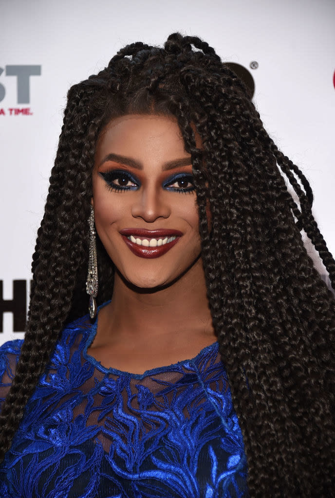 closeup of tyra smiling