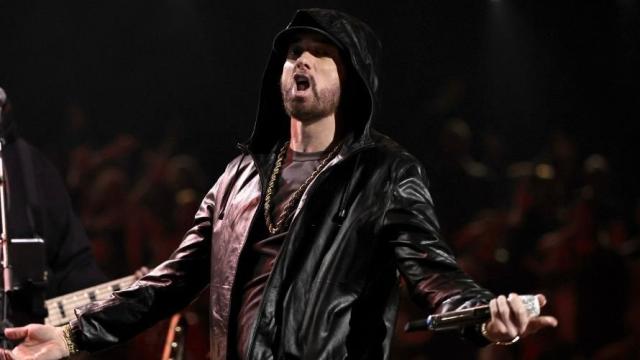 Eminem Celebrates Rock and Roll Hall of Fame Induction: “I'm Probably Not  Supposed to Be Here”