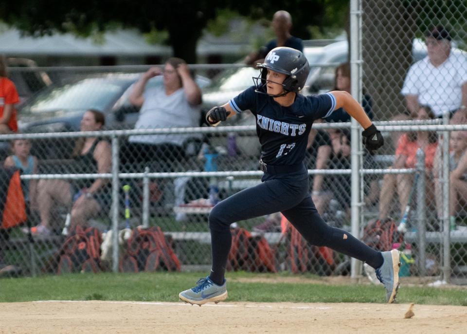 File - Julia Shearer hit a sure-fire line drive that was grabbed by Spring-Ford's Allie Westcott, who made a diving catch in the PIAA Class 6A semifinal game.