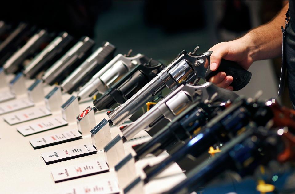Mexico US Guns (Copyright 2019 The Associated Press. All rights reserved.)