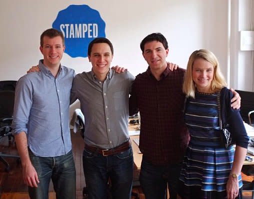 marissa mayer stamped robby bart stein