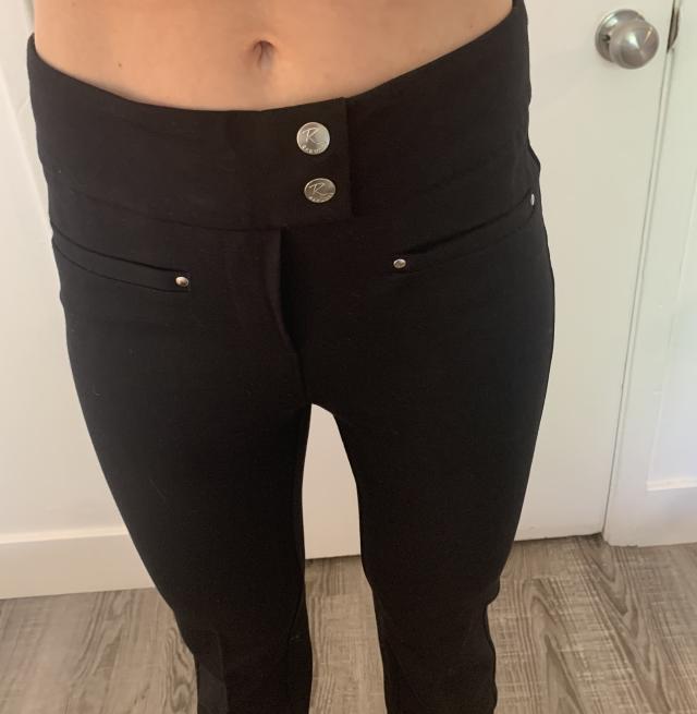 Rekucci Women's Secret Figure Pull-On Knit Straight Pant w/Tummy