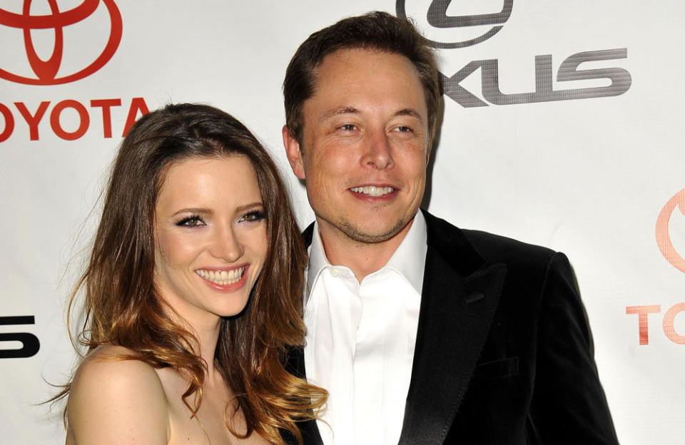 Talulah Riley and Elon Musk married twice credit:Bang Showbiz