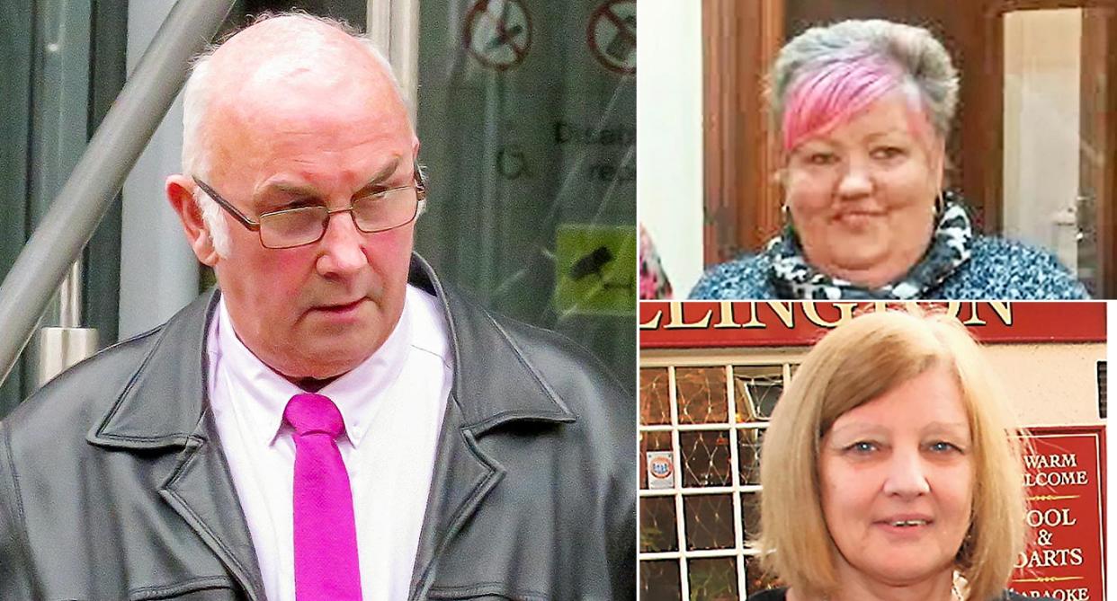 <em>Jailed – James Davies parked on the fast lane of the M42 to ask for directions, causing a horror crash that left Christine Evans and her friend Barbara Jones dead (Pictures: SWNS)</em>