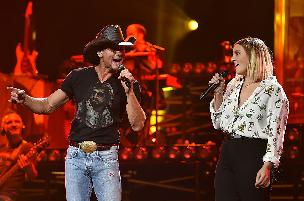 Tim McGraw's oldest daughter Gracie does a hilarious impression of