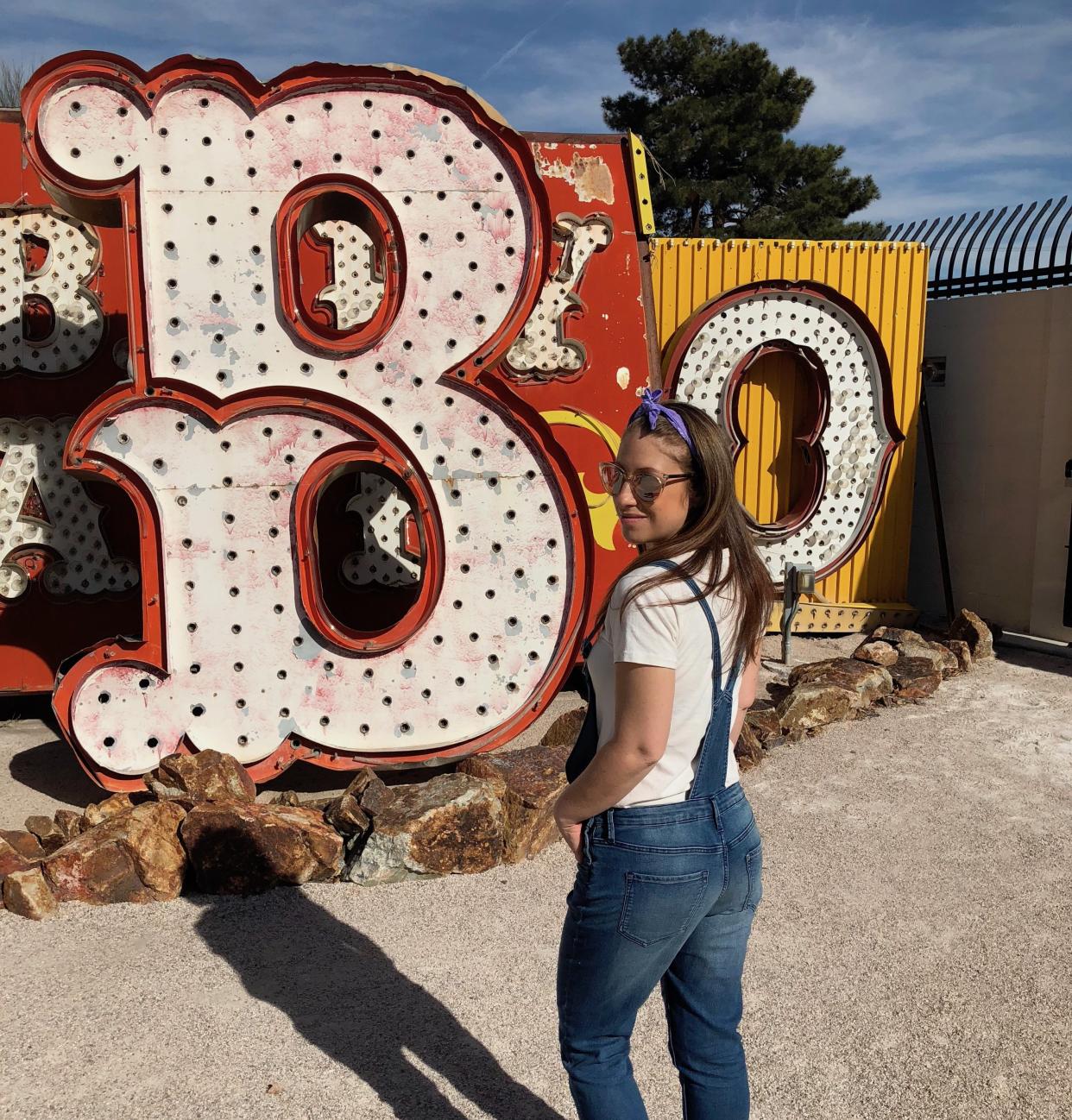 The author at The Neon Museum, Las Vegas, Nevada (Photo: )