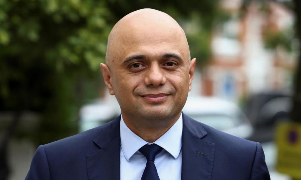 Sajid Javid’s positive Covid test led to Boris Johnson and Rishi Sunak self-isolating.