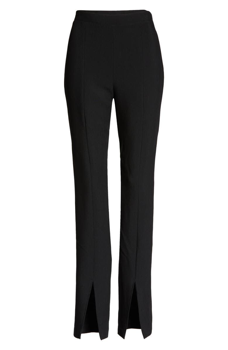 Front Slit Crepe Pants in Ponderosa Pine at Nordstrom, Size 00